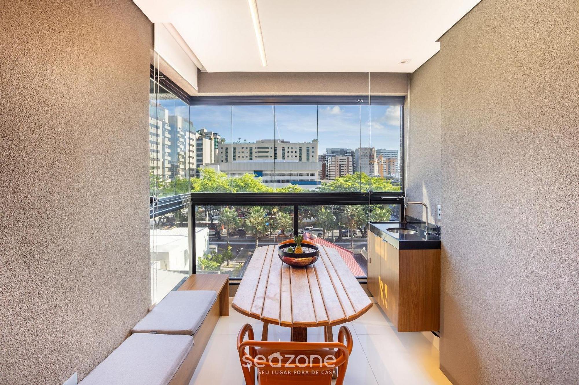 Apto Completo Com Piscina A 200m Da Skc0414 Apartamento *